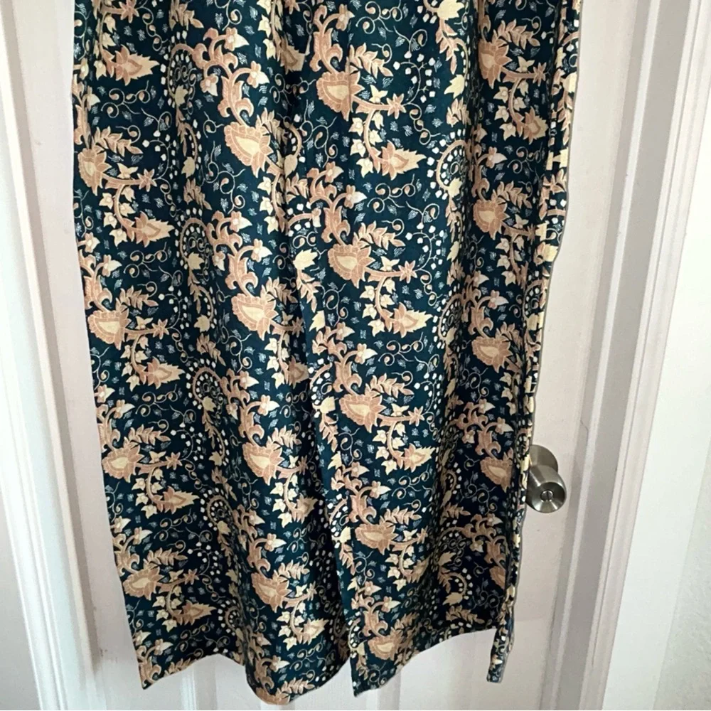 Wrap‎ London pants Size 14, 100% linen, Wide Leg